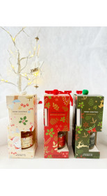 HOME REED DIFFUSER - MERRY CHRISTMAS VANILLA, LEMONGRASS AND WATERMELON SORBET DIFFUSERS SET, 50ML