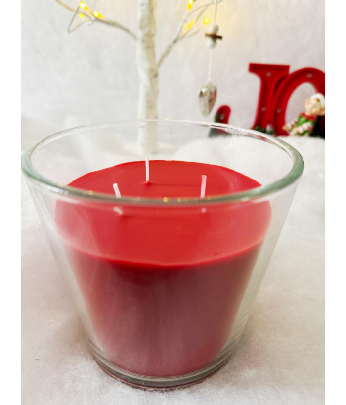 HOME SCENTED CANDLE - MERRY CHRISTMAS WATERMELON CANDLE, 450G