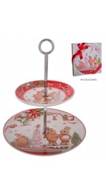 Deal of The Day - GINGERBREAD XMAS CAKE STAND 