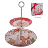 Deal of The Day - GINGERBREAD XMAS CAKE STAND 