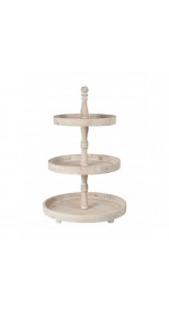 WOODEN STAND 3 TIER 