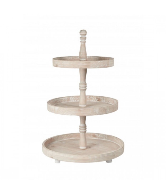 3 TIER WOODEN STAND