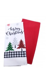 CHRISTMAS TEA TOWEL (SET OF 2)