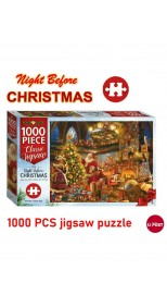 1000 PIECE CLASSIC JIGSAW  THE NIGHT BEFORE CHRISTMAS