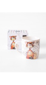 BUG ART KOOKS MUGS CAT