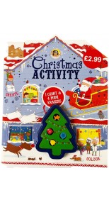 CHRISTMAS ACTIVITY -  1 Giant & 4 Mini Erasers