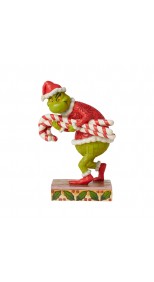 Grinch by Jim Shore - 19cm Grinch Stealing Candy Canes Mean and green