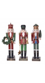 Deal of The Day - VINTAGE NUTCRACKER, 30cm Height  SET OF 3
