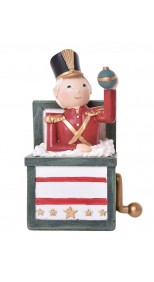 VINTAGE XMAS BOX WITH SOLDIER