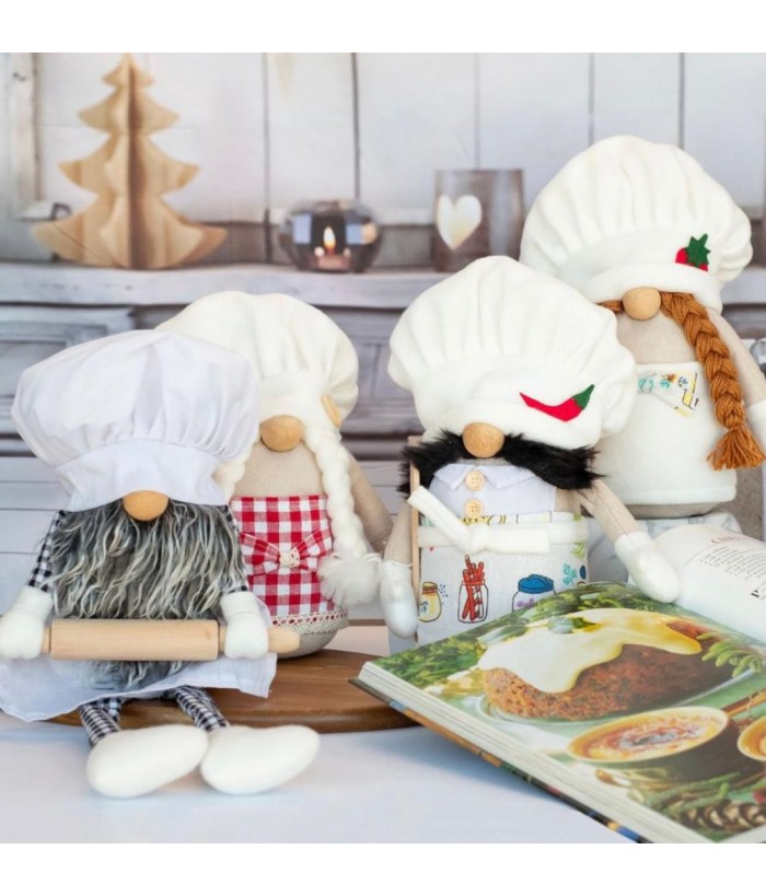 GNOME CHEF COLLECTION OF 4
