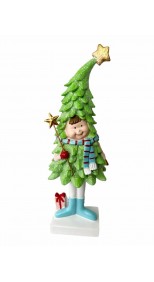 Black Friday Sale - KID IN CHRISTMAS TREE RESIN, 30CM