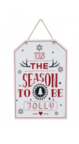 Sign "IT'S THE SEASON TO BE JOLLY"
