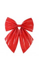 HARD PLASTIC OUTDOOR BOW RED 50cm