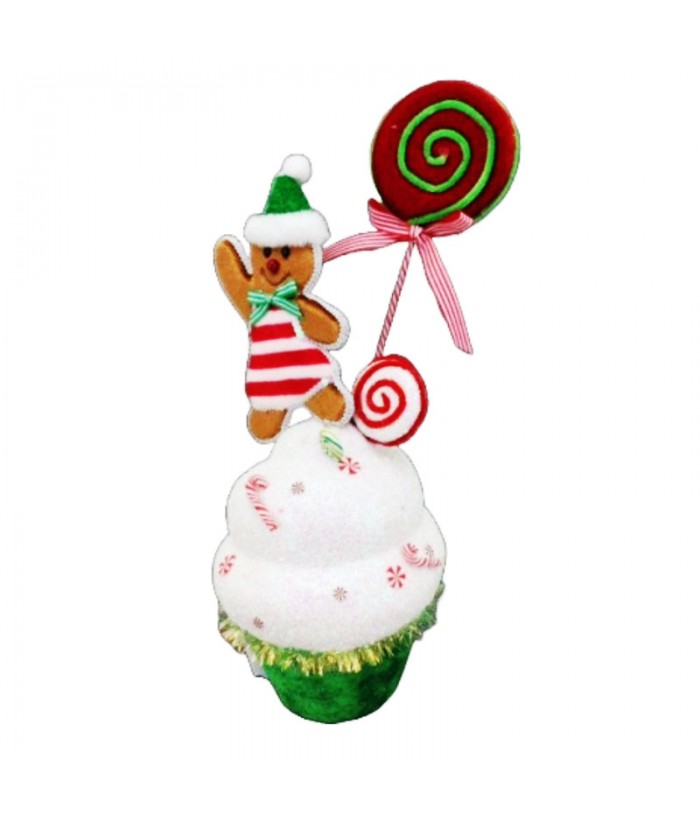 MRS GINGER CANDY CUPCAKE, 50cm