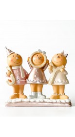 JOY GINGERBREAD KIDS, 26CM