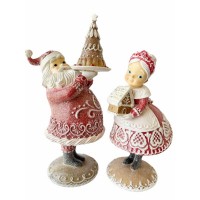 Deal of The Day - GINGERBREAD MRS & MR SANTA CLAUS 