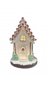 Deal of The Day - LIGHT UP WHITE GINGERBREAD HOUSE