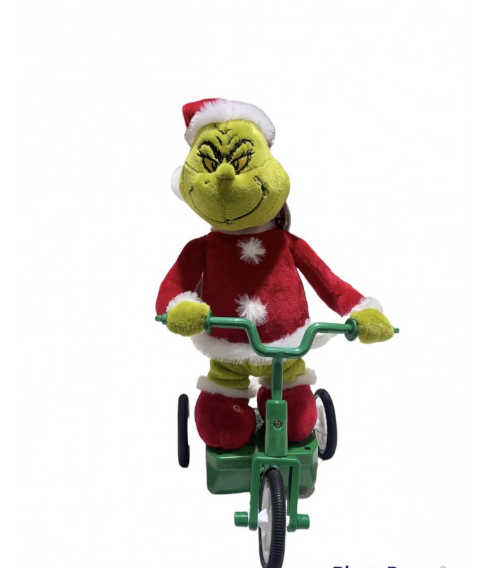 GRINCH ON SCOOTER ANIMATED
