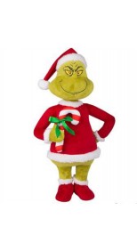 GRINCH - HOLIDAY GREETER GRINCH WITH CANDY, 24 inches tall 