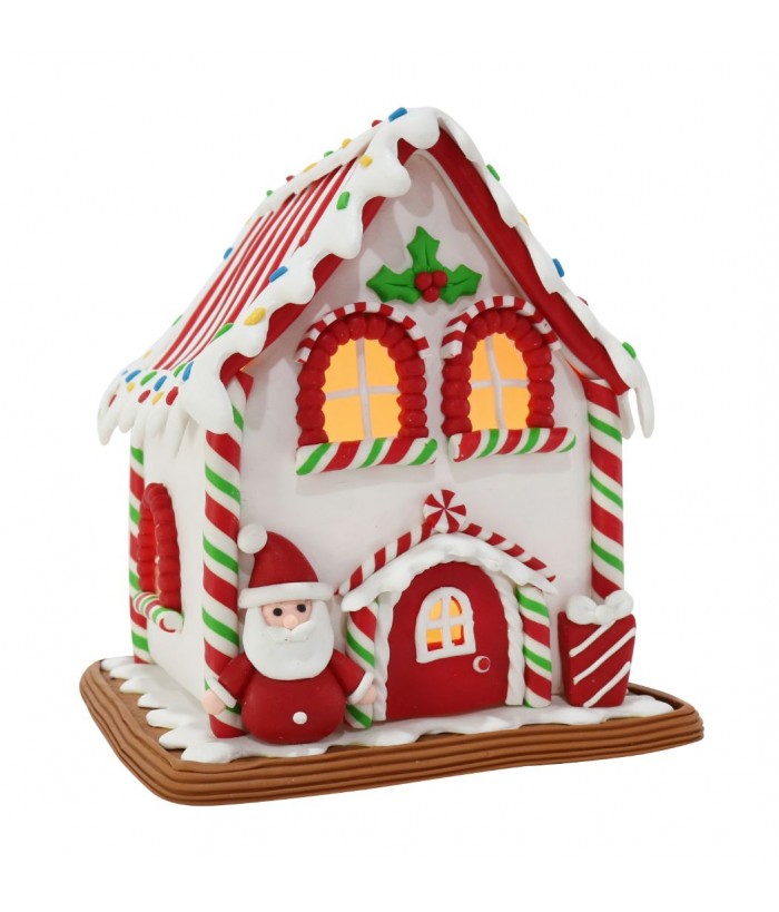 LIGHT UP CHRISTMAS CANDY HOUSE 