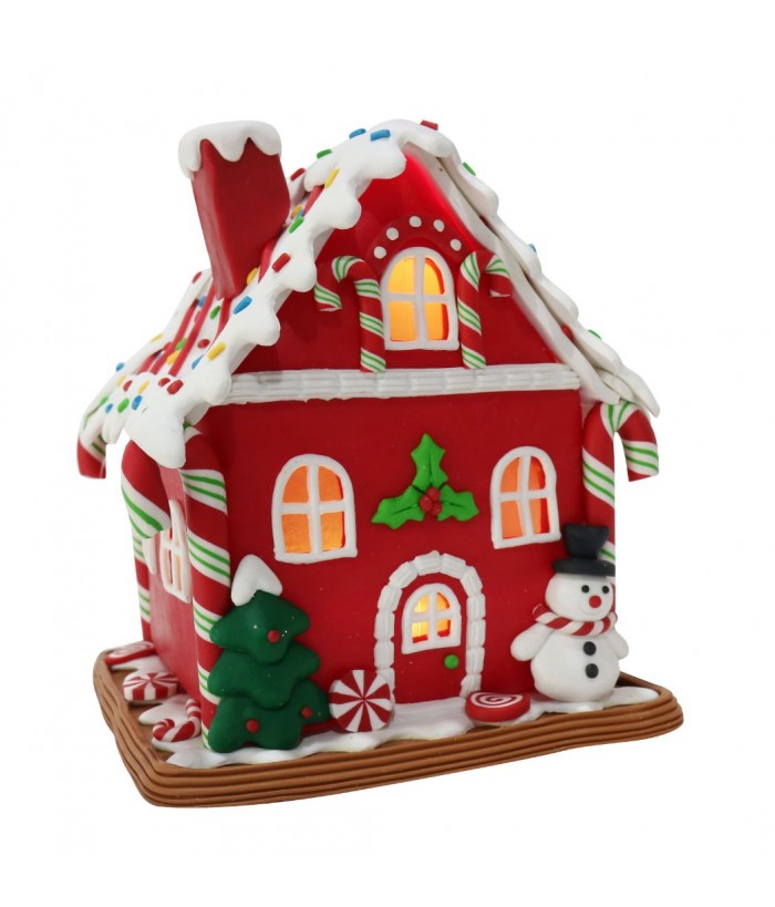 LIGHT UP CHRISTMAS CANDY HOUSE