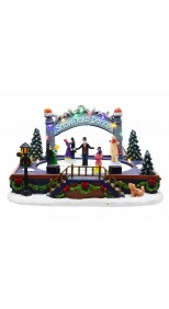 Deal of The Day - LED SNOWFLAKE CARNIVAL MOVING DANCERS W. XMAS MUSIC