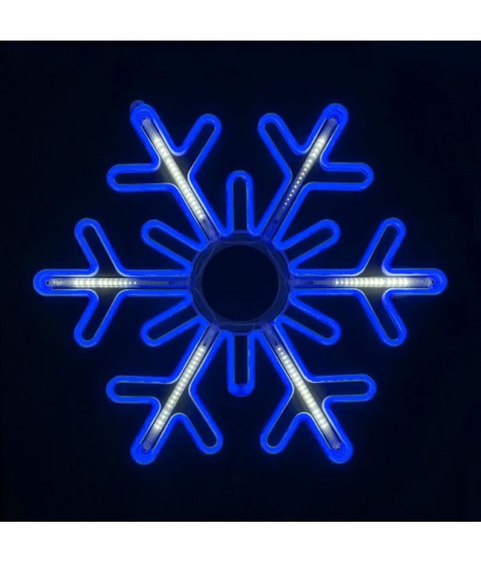 75cm Digital Snowflake