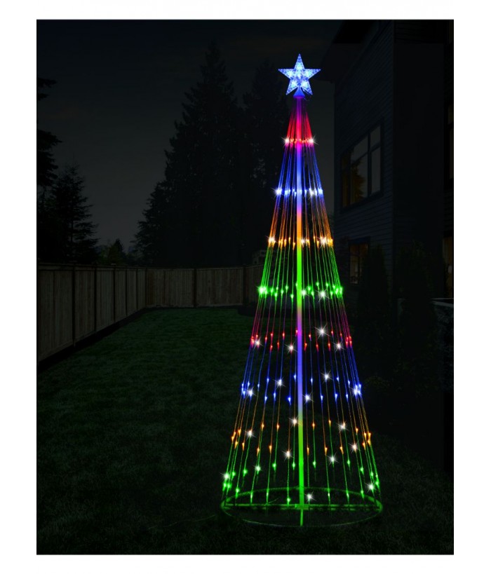 Christmas Tree Shape Net Light 