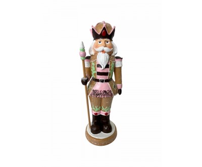 Deal of The Day -  CANDY NUTCRACKER PINK, 31CM HEIGHT