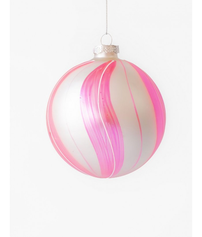 PINK CANDY TWIST BALL 10cm