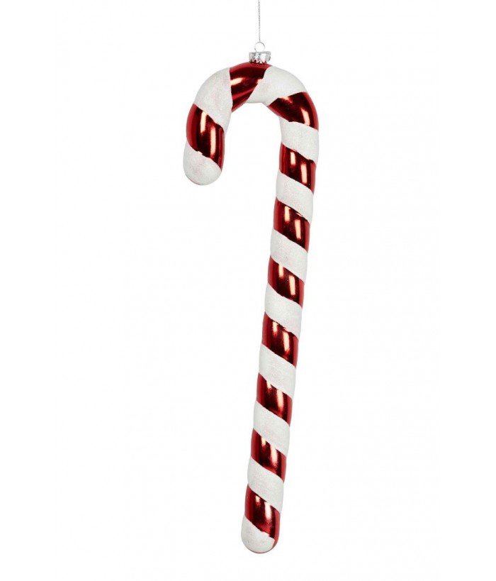 CANDY CANE HANGING CHRISTMAS DECORATION, 41CM