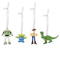 DISNEY CHRISTMAS: HANGING ORNAMENTS TOY STORY (SET OF 4)