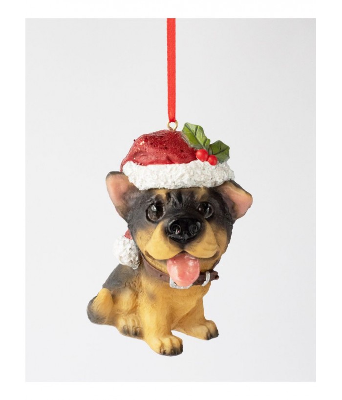 PUP ORNAMENTS 9.1CM