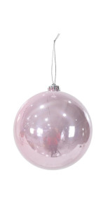 BAUBLE PEARL PINK, 15cm