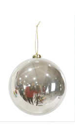 BAUBLE PEARL CHAMPAGNE, 15cm