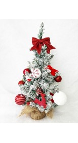 CHRISTMAS TREE LIGHT UP WITH  DECORATTION,  65CM HEIGHT