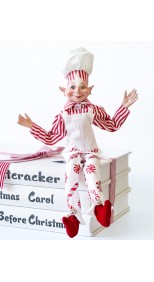 CHERRY CANDY PANTS COOKING ELF 40CM