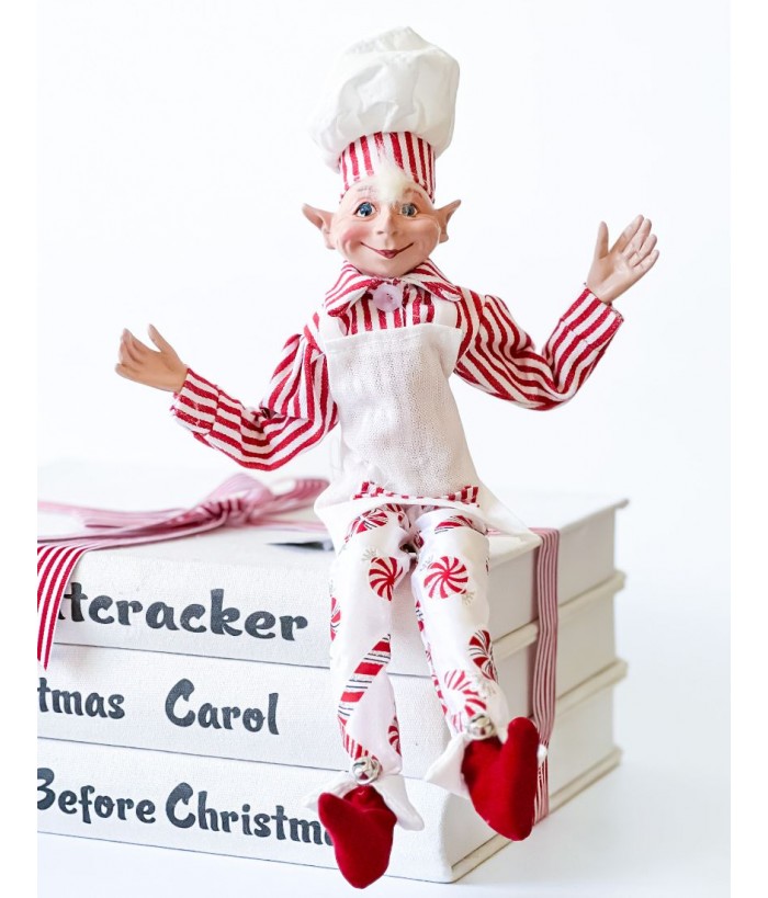 CHERRY CANDY PANTS COOKING ELF 40CM