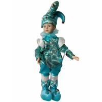 Deal of The Day - MUSICAL STANDING BLUE ELF (WIRE - UP) 60CM