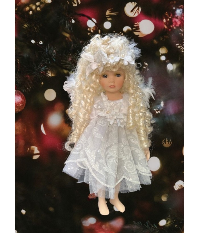 WHITE ANGEL WITH STAND 45CM
