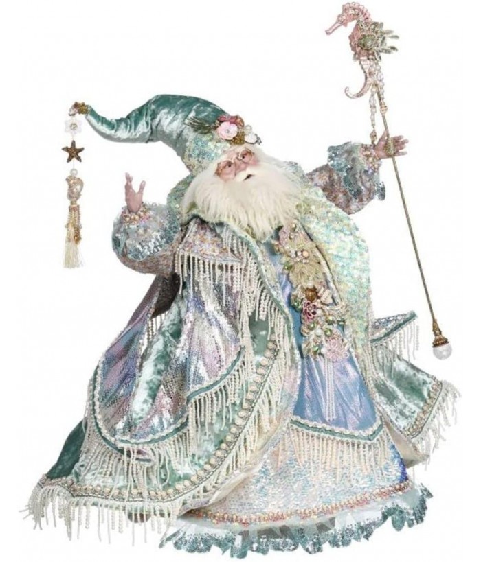 Mark Roberts - JEWELS OF THE SEA SANTA, 24 Inches Height